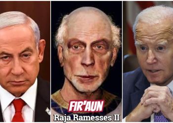 Heboh Netanyahu dan Joe Biden Mirip Mumi Firaun yang Sudah Direkonstruksi, Apakah Keduanya Keturunannya?