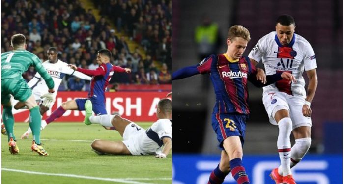 Liga Champions: Diwarnai Pengusiran Xavi Hernandez Comeback PSG Bikin Barcelona Keok Agregat 6-4