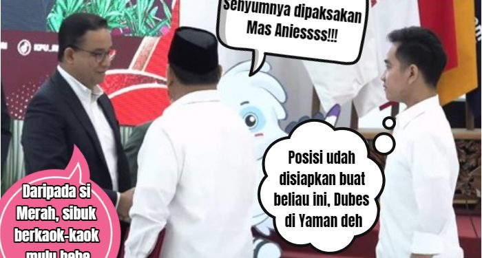 Antara Kesal dan Bahagia, Presiden Terpilih Prabowo: Senyuman Anda Berat Sekali Mas Aniessss!!!