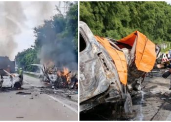 Diduga, Sumber Kecelakaan Fatal di KM 58 Cikampek Justru Mobil GranMax yang Bawa 12 Penumpang