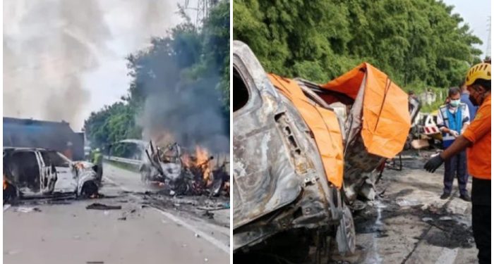 Diduga, Sumber Kecelakaan Fatal di KM 58 Cikampek Justru Mobil GranMax yang Bawa 12 Penumpang