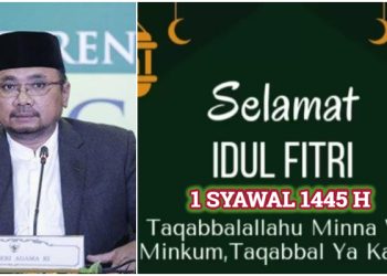 Pemerintah Putuskan Lebaran 1 Syawal 1445 H Rabu 10 April 2024, Sama dengan Muhammadiyah!