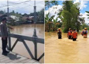 Lebaran 1445 H di Tabalong di Guyur Hujan Waspada Banjir! Air Mulai Naik