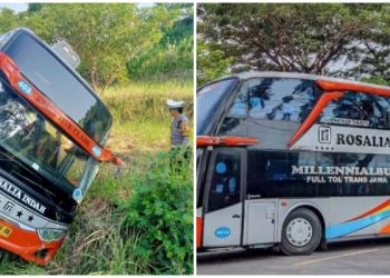 Ini Penyebab Kecelakaan Maut Bus Rosalia Indah yang Sebabkan 7 Penumpang Tewas di Tol Batang