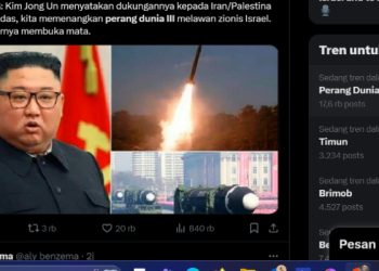 Cemas Perang Dunia ke III, Netter pun Ramai Bercuit di Twitter (X) Usai Iran Serang Israel