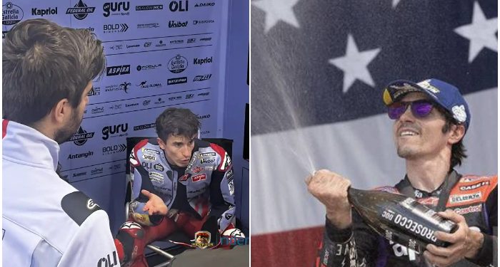 MotoGP Texas 2024: Sempat Memimpin Marquez Terjungkal, Vinales yang Tercecer Justru Jadi Juara