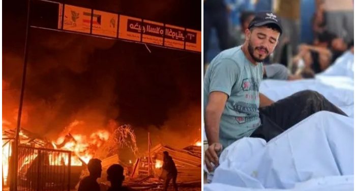 Netanyahu dan Pasukan Israel Makin Gila, Kamp Rafah di Bom 45 Orang Tewas, Erdogan Sampai Bilang Begini..!