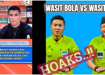 Dasar Netter Kelewat Pintar, Bikin (Hoaks) Cristiano Ronaldo Bilang Indonesia Dicurangi Kala Lawan Uzbekistan