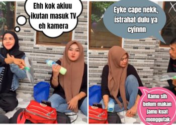 Kepanasan Setelah Hancur Rumah, Tingkah Acil Jouleha Bikin Salfok Netizen, Umurnya Benarkah 42 Tahun?