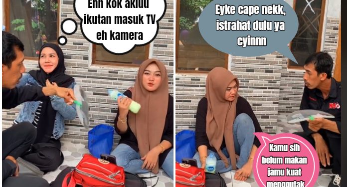 Kepanasan Setelah Hancur Rumah, Tingkah Acil Jouleha Bikin Salfok Netizen, Umurnya Benarkah 42 Tahun?