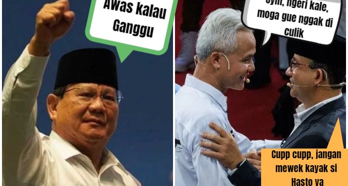 Sindir Ganjar yang Milih Oposisi, Prabowo Langsung Bilang yang Diluar Jangan Ganggu!