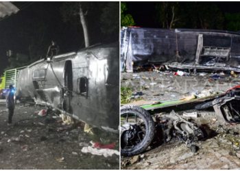 Evakuasi Korban Kecelakaan Bus di Subang Mencekam, 52 Mobil Ambulans Hilir Mudik Angkot Korban