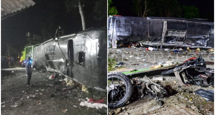 Evakuasi Korban Kecelakaan Bus di Subang Mencekam, 52 Mobil Ambulans Hilir Mudik Angkot Korban