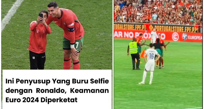 Setelah 6 Penyusup Buru Ronaldo di Lapangan, Pelatih Portugal Mulai Was-was