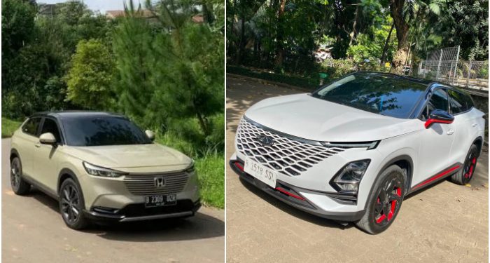 Honda HRV Geser Omoda 5 Sebagai SUV Terlaris Bulan Mei 2024