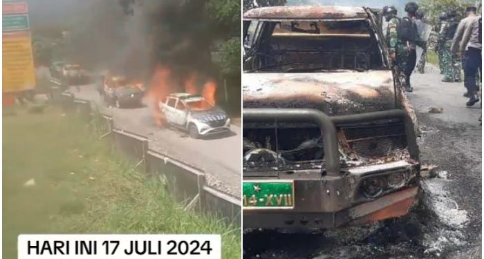 Murka 3 Warganya Tewas Tertembak Aparat, Mobil Danyon dan Patwal Polisi Dibakar di Papua!