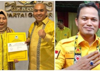 Golkar Terbitkan 10 Rekomendasi Propinsi, di Kalsel Acil Odah-Rozanie, di Kaltim Rudy-Seno
