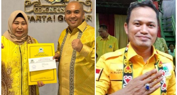 Golkar Terbitkan 10 Rekomendasi Propinsi, di Kalsel Acil Odah-Rozanie, di Kaltim Rudy-Seno