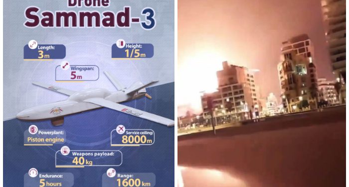 Drone Houthi Bikin Geger Tel Aviv, Tak Terdeteksi Radar dan Efeknya Timbul Ledakan Besar