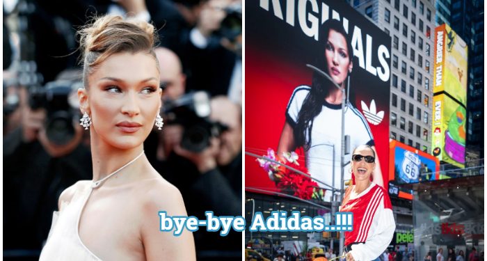 Adidas Dukung Israel, Model Bella Hadid Dipecat! Saatnya Bye-bye Adidas!