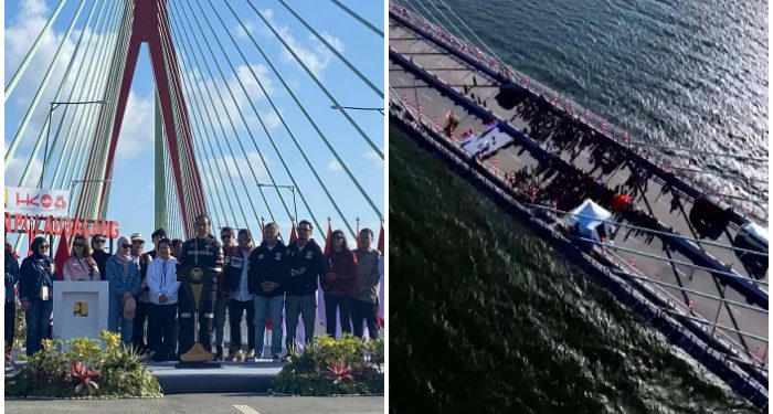 Resmikan Jembatan Pulau Balang, Akhirnya Jokowi dan Iriana Tidur di Istana IKN, Senin Besok Berkantor!