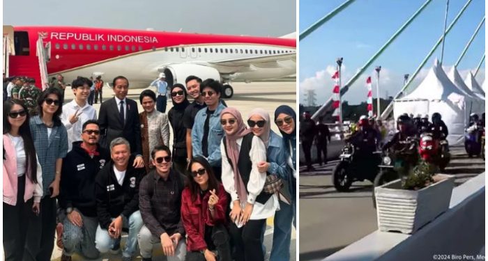 Enak Betul! Para Influencer yang Suka Umbar Konten Keseharian Ikutan Presiden Jokowi ke IKN
