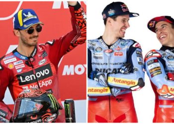 Jorge Martin Crash, Bagnaia Juara MotoGP Jerman, Marquez Bersaudara Ciptakan Sejarah!