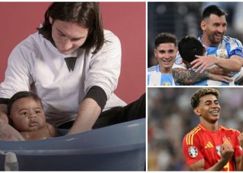 Usai Bawa Timnas ke Final, Foto Lama Lionel Messi dan Lamine Yamal Saat Bayi Mendadak Viral
