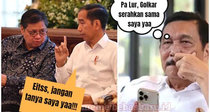 Diduga Ada Kekuatan Besar yang Minta Airlangga Mundur dari Ketum Golkar, Luhut Angkat Bicara!