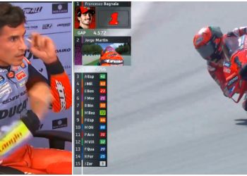 Martin Kena Penalti, Marquez Crash, Bagnaia Juara Tanpa Hambatan Berarti di MotoGP Austria