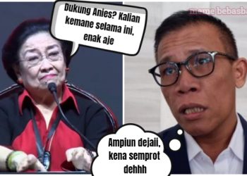 Soal Dukung Anies di Pilkada Jakarta, Kata Mega: Enak Ajah!