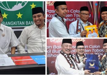 Tiga Paslon Resmi Daftar ke KPU, Sani-Fani-Marlan Siap Bertarung Orang Nomor 1 di Tabalong