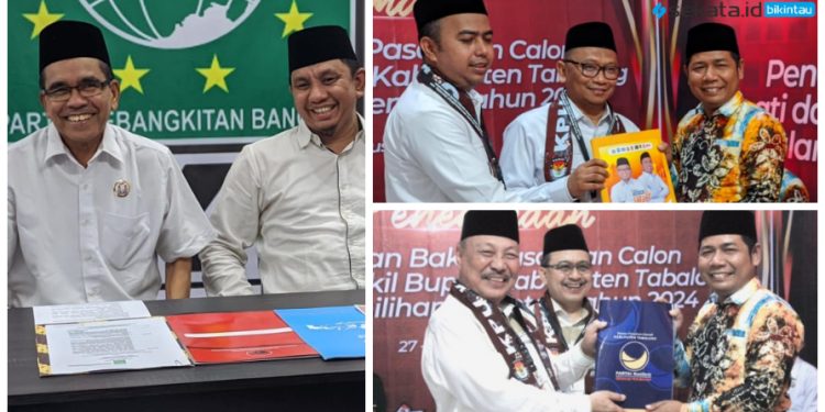 Tiga Paslon Resmi Daftar ke KPU, Sani-Fani-Marlan Siap Bertarung Orang Nomor 1 di Tabalong