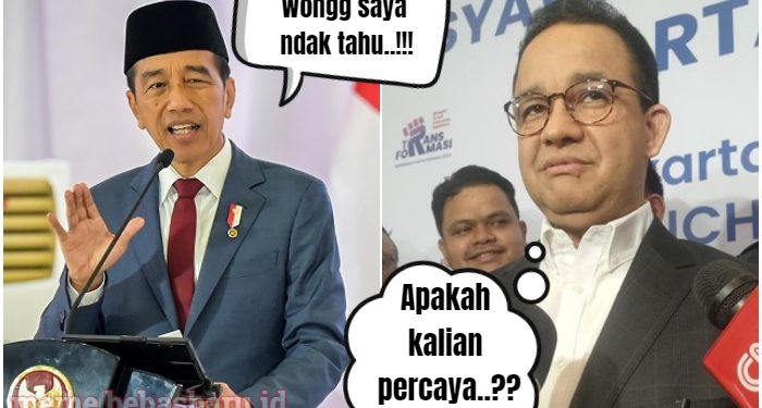 Dituding Otak Jegal Anies Baswedan, Ini Jawaban Presiden Jokowi