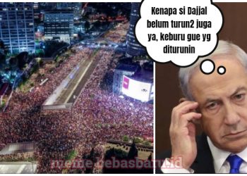 Serdadu Monyetnya Hajar Sandera Hamas Ratusan Ribu Warga Israel Gelar Demo, Netanyahu Ketar-ketir