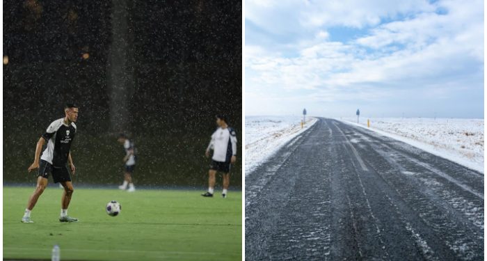 Astaga, Hujan Salju di Jeddah Bikin Timnas Indonesia Kelimpungan Latihan