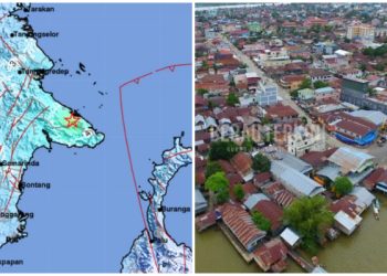 Kalimantan Tak Aman Lagi, Gempa Berkekuatan Besar Hantam Berau, Peringatan Tsunami Terdengar