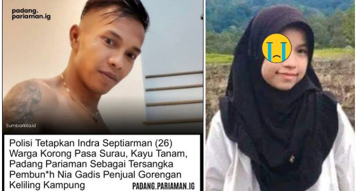 IS yang Juga Warga di Sana Tersangka Pembunuh Nia Penjual Gorengan, Kini Sembunyi di Hutan!