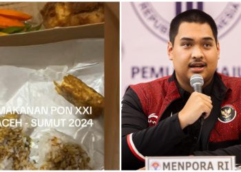 Astaga…! Jatah Makan Atlet di PON XXI Rp51 ribu/porsi, Sampai ke Atlet Hanya Rp9.500, Siapa Malingnya?