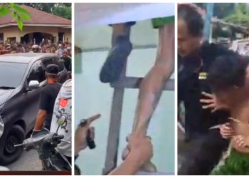 Tembakan Peringatan Menolong Indra Septiarman Pembunuh Nia Penjual Gorengan dari Amukan Warga