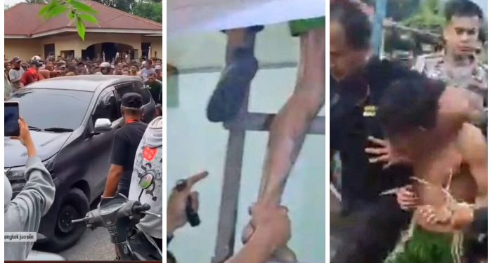 Tembakan Peringatan Menolong Indra Septiarman Pembunuh Nia Penjual Gorengan dari Amukan Warga