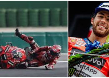 Bagnaia Crash, Martin Disalip Bastianini yang Juara MotoGP Emilia Romagna 2024