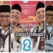 Pilkada Tabalong: Paslon Ma’mur Nomor 1, Sani-Usman Nomor 2 dan Fani-Habib Taufan Nomor 3