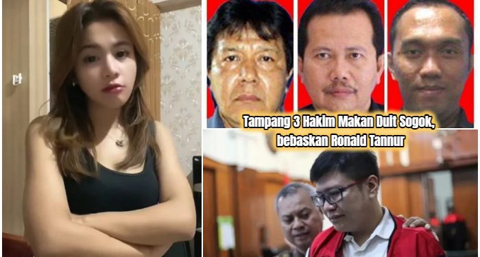 Akhirnya Tiga Oknum Hakim yang Bebaskan Ronald Tannur Ditangkap, Terbukti Makan Duit Sogokan!