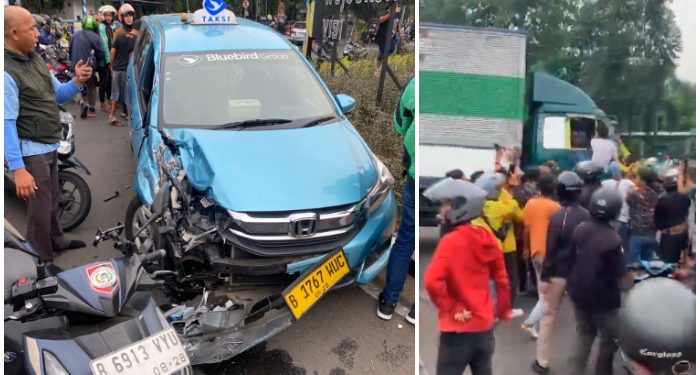 Aksi Gila Sopir Truk Maut Tangerang, Melaju Hingga 10 Kilometer Lalu di Amuk Massa