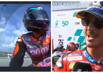 MotoGP Malaysia 2024: Sengit Sejak Awal, Bagnaia Akhirnya Mampu Kalahkan Martin