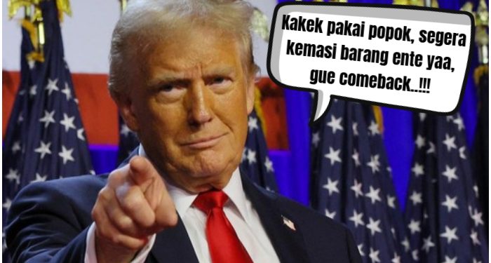 Donald ‘Bebek’ Trump Bakal Melenggang Mulus ke Gedung Putih Ungguli Kamala Haris