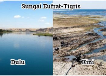 Sabda Rasulullah SAW Terbukti, Sungai Eufrat Kering, Sebentar Lagi Muncul Gunung Emas, Kiamat Makin Dekat?