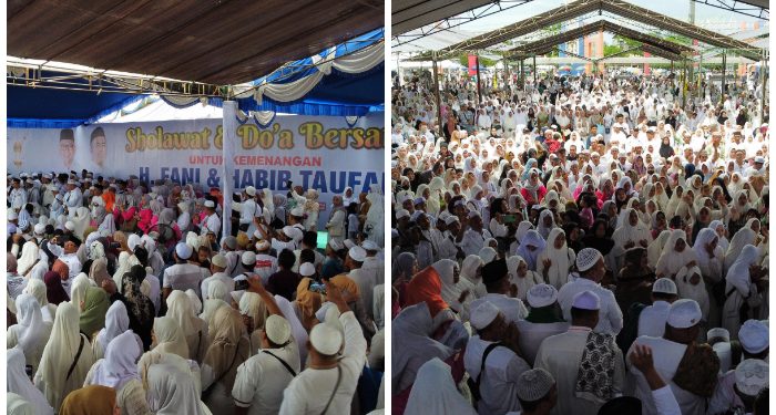 H Fani-Habib Taufan Tutup Kampanye Hari Ini dengan Ribuan Massa, Ketua Timses Himbau Begini!