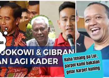 Usai di Pecat PDIP, Sinyal Jokowi Gabung Golkar 50% dan Gerindra 50%?